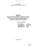 Đội ngũ cán bộ tư pháp phường xã, thị trấn, thực trạng và phương hướng kiện toàn năng lực hoạt động