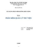 XÂY DỰNG PHẦN MỀM HƯỚNG ĐỐI TƯỢNG