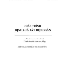 Giáo trình Định giá bất động sản