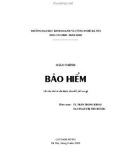 Giáo trình Bảo hiểm - ĐH Kinh doanh và Công nghệ Hà Nội