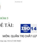 Đề tài: Quản trị chất lượng