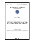 Luận văn Thạc sĩ Hóa học: Nghiên cứu ứng dụng hệ fenton điện hóa sử dụng điện cực anot bằng vật liệu Ti/PbO2 để xử lý COD và độ màu trong nước rỉ rác