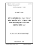 Luận văn Bác sĩ nội trú: Đánh giá kết quả phẫu thuật điều trị gãy thân xương chày bằng đinh nội tủy có chốt không mở ổ gãy