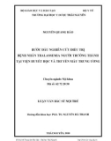 Luận văn Bác sĩ nội trú: Bước đầu nghiên cứu điều trị bệnh nhân Thalassemia người trưởng thành tại viện Huyết học và Truyền máu Trung ương