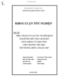 Luận văn tốt nghiệp: Thực trạng và các yếu tố liên quan ảnh hưởng đến việc chăm sóc răng miệng của học sinh lớp 5 trường tiểu học Tiên Dương, Đông An, Hà Nội