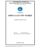 Khóa luận tốt nghiệp Văn hóa du lịch: Khai thác một số lễ hội tiêu biểu ở Thanh Hóa phục vụ phát triển du lịch