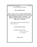 Luận án Tiến sĩ Y học: Thực trạng mắc các bệnh nhiễm trùng đường sinh dục dưới ở phụ nữ bán dâm tại Trung tâm Chữa bệnh-Giáo dục-Lao động Xã hội số II Hà Nội và đánh giá hiệu quả can thiệp