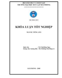 English graduation thesis: An analysis of the efficiency of teaching methods applied in ESL classrooms for primary students in Haiphong city