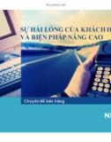 Thuyết trình: Sự hài lòng của khách hàng và biện pháp nâng cao