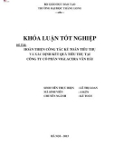 Khóa luận tốt nghiệp Kế toán: Hoàn thiện công tác kế toán tiêu thụ và xác định kết quả tiêu thụ tại Công ty Cổ phần Viglacera Vân Hải