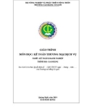 Giáo trình Kế toán thương mại dịch vụ (Nghề: Kế toán doanh nghiệp - Cao đẳng) - Trường Cao đẳng Cơ giới (2019)