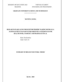 Summary of Doctoral Thesis in Biology: Research on squalene from heterotrophic marine microalga schizochytrium mangrovei pq6 oriented as feedstock for health food, cosmetic and pharmaceutical