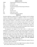 Summary of Doctor of Medicine thesis: Evaluate the value of uterine artery Doppler ultrasound and prognostic factors to predict methotrexate resistance in low-risk gestational trophoblastic neoplasia