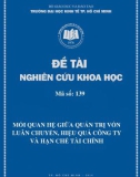 Đề tài nghiên cứu khoa học: Mối quan hệ giữa quản trị vốn luân chuyển, hiệu quả công ty và hạn chế tài chính