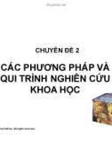 Chuyên đề: Các phương pháp và qui trình nghiên cứu khoa học