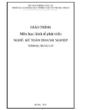 Giáo trình Kinh tế phát triển (Nghề Kế toán doanh nghiệp - Trình độ Trung cấp) - CĐ GTVT Trung ương I