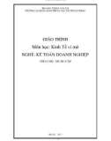 Giáo trình Kinh tế vi mô (Nghề Kế toán doanh nghiệp - Trình độ Trung cấp) - CĐ GTVT Trung ương I