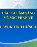 Báo cáo Các ca lâm sàng sốc phản vệ tại bệnh viện Đa khoa tỉnh Hưng Yên