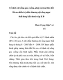 Báo cáo y học: Cố định cột sống qua cuống, ghép xương thân đốt lối sau điều trị chấn thương cột sống ngực thắt lưng kiểu denis týp II B