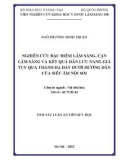 Tóm tắt Luận án Tiến sĩ Y học: Nghiên cứu đặc điểm lâm sàng, cận lâm sàng và kết quả dẫn lưu nang giả tụy qua thành dạ dày dưới hướng dẫn của siêu âm nội soi