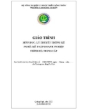 Giáo trình Lý thuyết thống kê (Nghề: Kế toán doanh nghiệp - Trung cấp) - Trường Cao đẳng Cơ giới (2022)