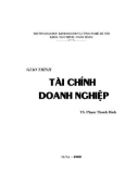 Giáo trình môn học Tài chính doanh nghiệp: Phần 1