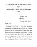 Báo cáo y học: VAI TRÒ PHẪU THUẬT NỘI SOI SAU PHÚC MẠC TRONG ĐIỀU TRỊ SỎI NIỆU QUẢN ĐOẠN CHẬU