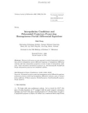 Báo cáo toán học: Interpolation Conditions and Polynomial Projectors Preserving Homogeneous Partial Diﬀerential Equations 