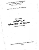 Giáo trình Phân tích báo cáo tài chính: Phần 1 (Tái bản lần thứ nhất)