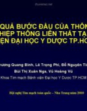 Báo cáo: Hiệu quả bước đầu của thông tim can thiệp thông liên thất tại Bệnh viện Đại học Y Dược TP. HCM