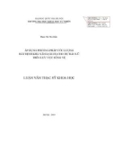 LUẬN VĂN THẠC SỸ KHOA HỌC ÁP DỤNG PHƢƠNG PHÁP ƢỚC LƢỢNG BẤT ĐỊNH KHẢ NĂNG (GLUE) CHO DỰ BÁO LŨ TRÊN LƢU VỰC SÔNG VỆ 