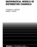 Ebook Mathematical models of distribution channels - Charles A. Ingene, Mark E. Parry