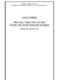 Giáo trình Soạn thảo văn bản (Nghề Kế toán doanh nghiệp - Trình độ Trung cấp) - CĐ GTVT Trung ương I