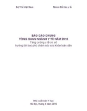 Báo cáo chung Tổng quan ngành Y tế 2015: Tăng cường y tế cơ sở hướng tới bao phủ chăm sóc sức khỏe toàn dân