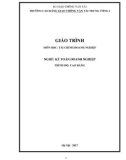 Giáo trình Tài chính doanh nghiệp (Nghề Kế toán doanh nghiệp - Trình độ Cao đẳng): Phần 1 - CĐ GTVT Trung ương I