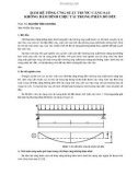 Báo cáo khoa học DẦM BÊ TÔNG ỨNG SUẤT TRƯỚC CĂNG SAU KHÔNG BÁM DÍNH CHỊU TẢI TRỌNG PHÂN BỐ ĐỀU 