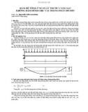Báo cáo khoa học DẦM BÊ TÔNG ỨNG SUẤT TRƯỚC CĂNG SAU KHÔNG BÁM DÍNH CHỊU TẢI TRỌNG PHÂN BỐ ĐỀ 