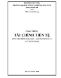 Giáo trình Tài chính tiền tệ: Phần 1 - Trường ĐH Công nghiệp Quảng Ninh