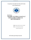 Bài tiểu luận: Tìm hiểu về công cụ quản lý chất lượng tương lai Benchmarking