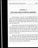 Giáo trình Thị trường chứng khoán: Phần 2 - PGS.TS. Bùi Kim Yến, TS. Thân Thị Thu Thủy