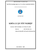 Khóa luận tốt nghiệp Việt Nam học: Giải pháp nâng cao chất lượng dịch vụ ăn uống tại nhà hàng Hải Đăng