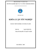 Khóa luận tốt nghiệp Việt Nam học: Khai thác các giá trị lịch sử văn hóa để phát triển du lịch tỉnh Bình Định