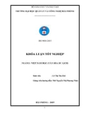 Khóa luận tốt nghiệp Việt Nam học: Giải pháp nâng cao chất lượng dịch vụ vui chơi giải trí tại khu du lịch quốc tế Tuần Châu Hạ Long