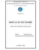 Khóa luận tốt nghiệp Việt Nam học: Tìm hiểu tín ngưỡng thờ Phạm Tử Nghi ở hải phòng và một số hướng khai thác phục vụ du lịch