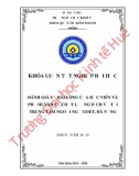 Khóa luận tốt nghiệp Quản trị kinh doanh: Đánh giá sự hài lòng của khách hàng về chất lượng dịch vụ tại trung tâm ngoại ngữ Goet, Đà Nẵng