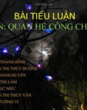 Tiểu luận Quan hệ công chúng: Đèn đom đóm