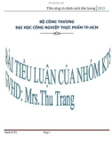 Tiểu luận: Tiền công và chính sách tiền lương