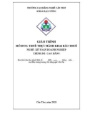 Giáo trình Thuế - Thực hành khai báo thuế (Nghề: Kế toán doanh nghiệp - Trình độ: Cao đẳng) - Trường Cao đẳng nghề Cần Thơ