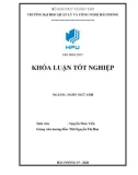 English language graduation thesis: A study on some common errors made by the first year English majors in their daily conversation in English and some suggestions at Hai Phong technology and management University