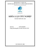 English language graduation thesis: How to increase students' participation in communicative activities in large classes by using group work and questioning technique in Hai An high school, Hai Phong